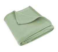 Couverture polaire 240x260 cm Isba Amande 100% Polyester 320 g/m2 traité non-feu