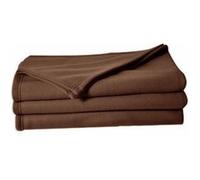 Couverture Polaire Chocolat Poleco 100% polyester 320g 240x220 Neutre G
