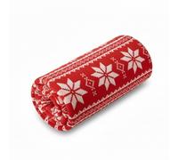 Couverture polaire de Noël ultra douce de 150x120 cm - Imprimé d’étoile | Quilt thermique avec imprimé de Noël - Couverture d’hiver épaisse pour canapé, décoration et cadeau