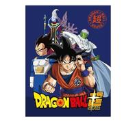Couverture polaire - Dragon Ball Z - 140x100 cm - 100% Polyester - Lavable à 40° - Douce et chaude