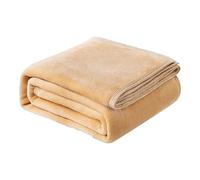 Couverture polaire en flanelle Sherpa - Couvertures de lit et jetés de luxe doux pour lit et canapé - Jeté de Noël 0 - Kaki, 180 x 200 cm