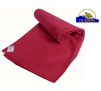 Couverture polaire thermotec ourson 450 gr framboise 220x240