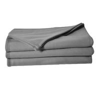 Couverture Polaire Toison d'Or - Poleco - 220 x 240cm - Coloris Acier