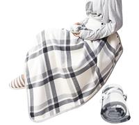 Couverture poncho talence chaude couverture de couverture portable à plaid couverture de chaise de bureau, 31,5x53.2 pouces couverture de couverture de couverture de couverture de couverture avec.