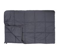 Couverture pondérée en polyester 7kg 150x200 cm LAVISH grise