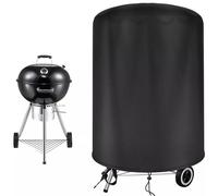 Couverture pour barbecue - Housse pour barbecue à charbon de bois rond - Adaptée aux barbecues sphériques de 57 cm - Imperméable - Protège contre la pluie - Pour une utilisation en extérieur