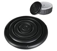 Couverture pour jacuzzi - Couvercle gonflable rond - Noir