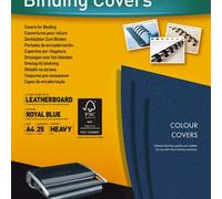 Couverture pour reliure Delta, bleu royal