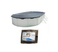Couverture protection et hivernage Toi SWIMLUX piscine hors-sol ovale 1200 x 457cm