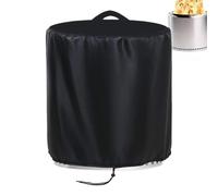 Couverture ronde pour Pit Fire, couvercle de foyer extérieur Round | Patrio vertical de cheminée en bois pour protection de foyer à la cour, protecteur