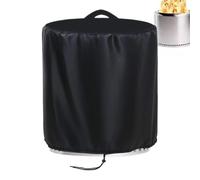 Couverture ronde pour Pit Fire, couvercle de foyer extérieur Round | Protège-cheminée à l'épreuve de poussière, protecteur de cheminée imperméable pour le patio
