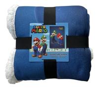 Couverture Sherpa - MARIO BROS - Mario & Luigi - 100 x 150 cm