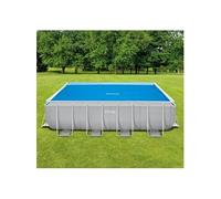 Intex Couverture solaire de piscine bleu 476x234 cm polyéthylène, couverture de piscine, toile de piscine,, couvertures de piscine G