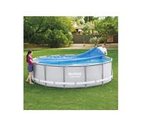 Couverture solaire de piscine Flowclear 427 cm, couverture de piscine, couverture de sécurité pour piscine,, toile de piscine
