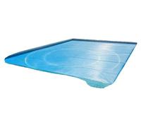 Couverture solaire pour piscine, dimensions 488 x 244 cm, épaisseur 110 μm, couleur bleue, légère, protection UV