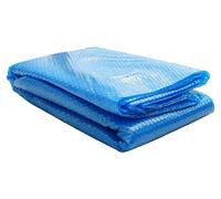 Couverture solaire pour piscine, en matériau PE, dimensions 450 x 220 cm, design à chambre d'air, légère, réduit l'évaporation de l'eau