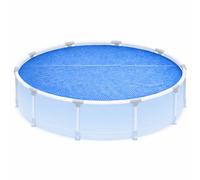 Couverture Solaire Ronde Pour Piscine À Cadre En Acier 300 Cm