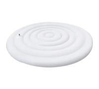 Couverture Spa Gonflable 57" Windproof Insulated Round Tub Cover, Easy Inflation & Deflation Valve, Portable Hot Enclosure pour Spa, Extérieur Jardin