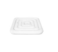 Couverture Spa Gonflable Housse de Protection Ronde for Spa Gonflable, Coupe-Vent et Thermique, for Salle Bain en extérieur pour Spa, Extérieur Jardin(Square 130cm)