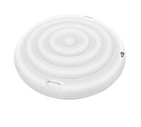 Couverture Spa Gonflable Housse de Spa Gonflable Ronde 165 cm, Coupe-Vent, Protection Thermique et Anti-Pluie pour Spa, Extérieur Jardin(Round 145cm)