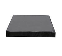 Couverture thermique extra épaisse pour jacuzzi, résistante à la neige et à l'eau, noir, 218 x 218 x 30 cm