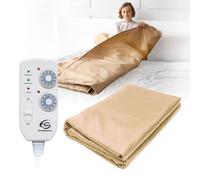 Couverture Thermique SPA Infrarouge 180x220 cm, 2 Zones de Chauffage avec Télécommande