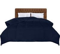 Couverture Unyqoos® pour toute l'année, 155 x 220 cm – couette légère avec garnissage en polyester (fibres creuses siliconisées), 200 g/m², bordure élégante, lavable en machine et séchable en sèche-li