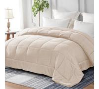 Couverture Unyqoos® toute saison, 135 x 200 cm – en microfibre de polyester super douce et respirante, avec un rembourrage de 300 g/m², motif en losanges, lavable en machine jusqu'à 30°C
