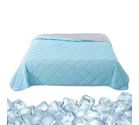 Couvertures De Lit - Plaid Rafraîchissant,Confortable et Douce Pour Nuits Chaudes Voyage Chambre Camping Canapé Lit