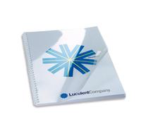 Couvertures de reliure A5 PVC 24/100e GBC transparentes - Paquet de 100