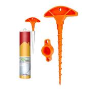 Couvertures De Tube De Calfeutrage - Builles De Scellant En Silicone Pour Cartouche Standard | Scellant De Sauvegarde Du Capulal | Capes De Tube Réutilisables Pour La Collet De Colle De Couleur Adhési