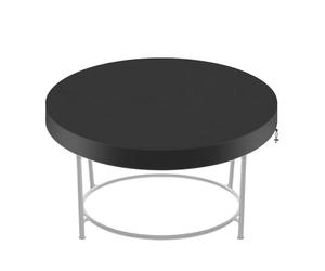 Couvertures Feuerstäts - Couverture rigide pour terrasse en plein air | Protection UV avec câble pour meubles dans la cour, cour, jardin, cuisine, pique-nique, ferme, table de meubles pour camas