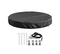Couvertures Piscine,Oxford Imperméable Anti-UV Et Anti-Poussière | Bâche De Sécurité Piscine - Jardin Extérieur Vacances Spa Bloque Les Feuilles Et Protège des