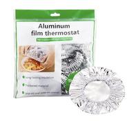 Couvre-aliments - Lot 10 élastiques réutilisable protection bol - Isolant thermique | Préservation fraîcheur assiette récipient | Extensible couvercle cuisine plat marmite pour micro-ondes, four, piqu