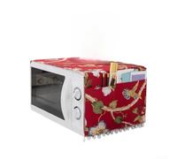 Couvre Assiette Micro-Onde en pour coton Polyester - Couvercle Anti-Éclaboussures Réutilisable avec Sortie de Vapeur pour Chauffage Alimentaire - Gris Trapèze 26cm(Red Bird)