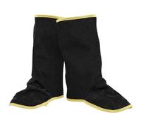 Couvre-bottes De Soudage - Protections De Sécurité De 15,75 Pouces | Protecteurs En Cuir De Vache, Couvre-chaussures De Soudage Ignifuges Et Résistants À La Chaleur Avec Coutures Solides Pour Usage In