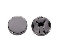 Couvre-boutons de manchette ronds en laiton, 1 paire de boutons de manchette d ' imitation pour chemise formelle de mariage pour hommes