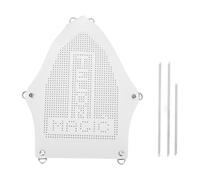 Couvre-chaussures en fer, couvre-chaussures en fer à coudre pour le repassage Couvercle de plaque de fer en aluminium Protecteur de plaque de repassage Vêtements Aide au repassage pour le repassage