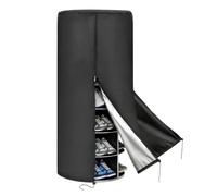 Couvre-chaussures rotatif résistant aux rayures 63 x 160 cm | Étagère à chaussures rotative pour placard, chambre à coucher, appartement, dortoir, chambre d'amis, propriétaires
