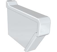 Couvre joint blanc pour dosseret pour lavabo PUBLICA - GEBERIT - 765000000