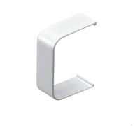 Couvre joint goulotte mm 125x75 - blanc