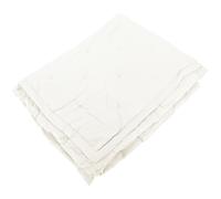 Couvre-lit 180x240 cm CELESTE velours piquage points brodés blanc Nacre