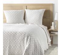 Couvre-Lit & 2 Housses de Coussin Joana 220x240cm Naturel