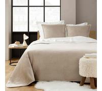 Couvre-Lit & 2 Housses de Coussin "Mylene" 220x240cm Lin