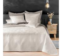 Couvre-Lit & 2 Housses de Coussin Solange 240x260cm Naturel
