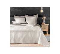 Couvre-Lit & 2 Housses de Coussin Solange 240x260cm Naturel