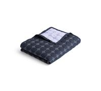 Couvre-lit Bio Mega Dot 260x260 Bleu Nuit