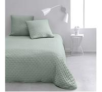 Couvre lit boutis ESSENTIAL - TODAY - Bleu céladon 240x260 cm