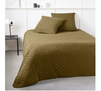 Couvre lit boutis ESSENTIAL - TODAY - Bronze 240x260 cm