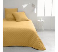 Couvre lit boutis ESSENTIAL - TODAY - Jaune 220x240 cm